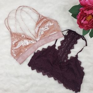 PINK/Aerie Bralette Bundle